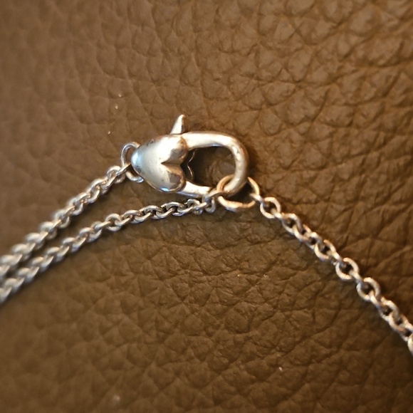 BRIGHTON Contempo Ice Crescent Pendant Silver Plated Necklace - Picture 4 of 6